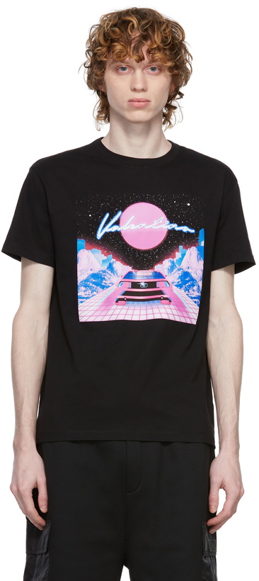 Photo: Valentino Black Virtual Runner T-Shirt