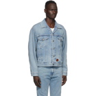 Gucci Blue Light Washed Denim Jacket