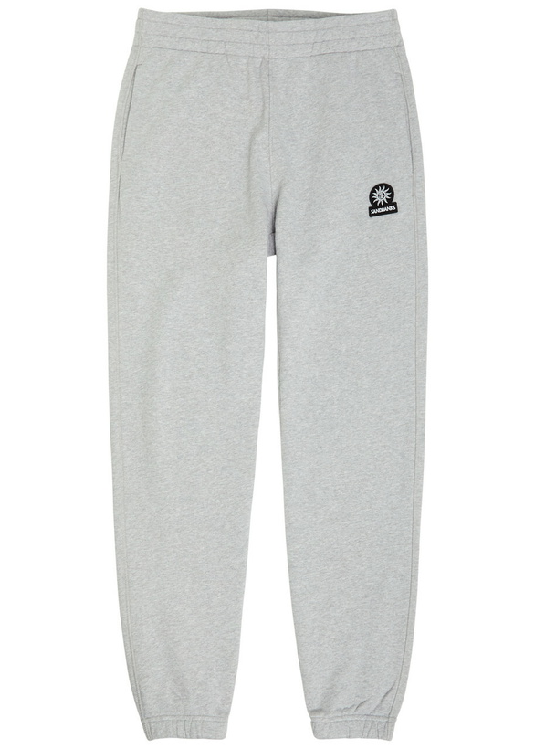 Photo: Sandbanks Logo Cotton Sweatpants Grey
