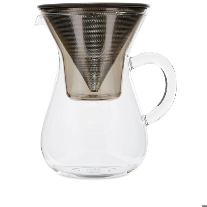 Photo: KINTO SCS Coffee Carafe Set in Steel 600ml