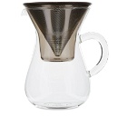 KINTO SCS Coffee Carafe Set in Steel 600ml