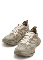 Hoka U Mafate Speed 4 Lite Panelled Mesh Sneakers Beige