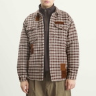 Story mfg. Men's Harvest Padded Overshirt in Scarecrow Puffy