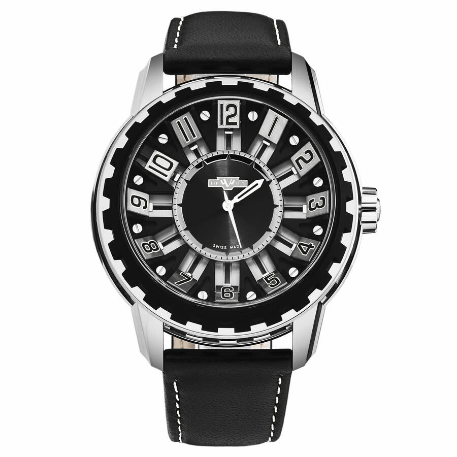 DeWitt Academia Automatic Black Dial Mens Watch AC.SLD.004 RPB