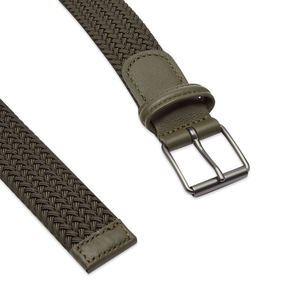 Anderson's Narrow Woven Leather Belt