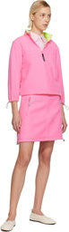 Sandy Liang Pink Polar Miniskirt