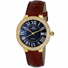 Oniss ON3322-L Quartz Crystal Black Dial Ladies Watch ON3322-LG/BK