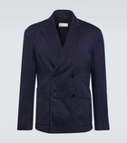 Dries Van Noten Pinstripe double-breasted blazer