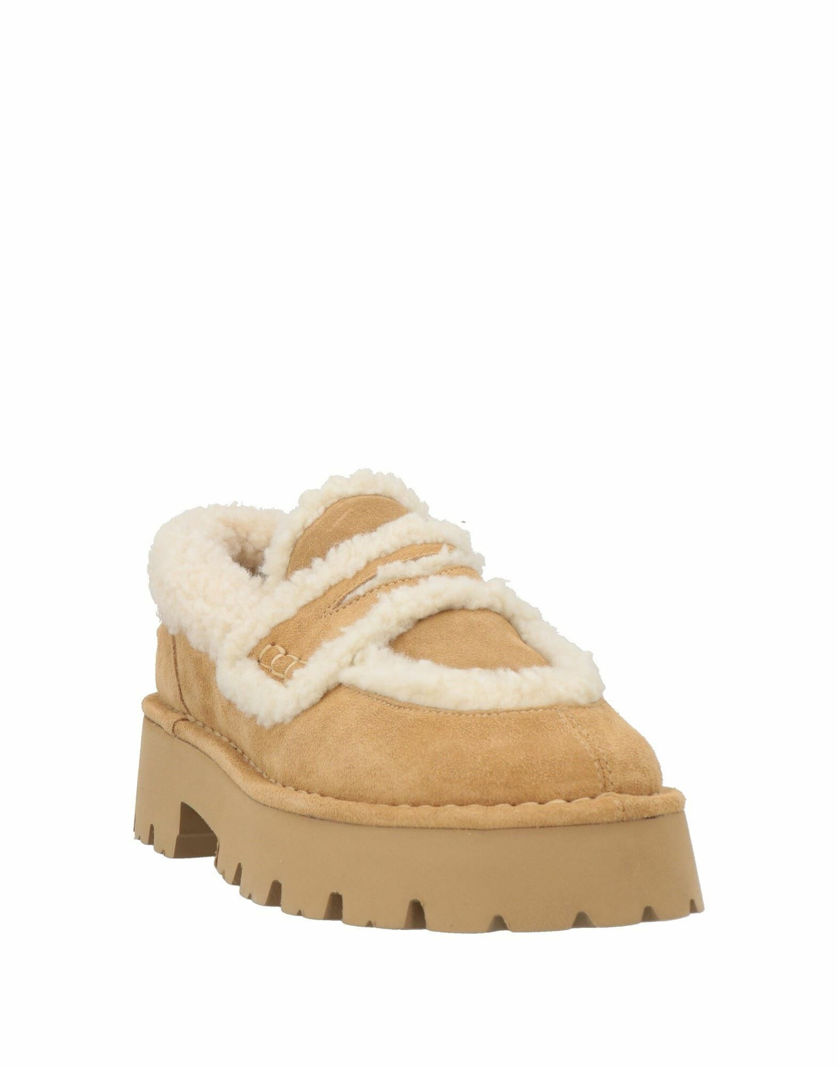 Sandro Womens Loafers in Beige