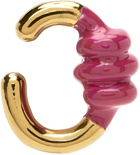 Marshall Columbia SSENSE Exclusive Pink Double Knot Ear Cuff