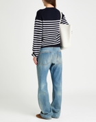 Khaite Womens Sweater in Navy
