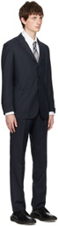 Ring Jacket Navy Tropical Wool Suit