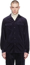 Ralph Lauren Purple Label Navy Corduroy Maxwell Shirt