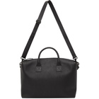 Marsell Black Leather Duffle Bag