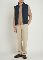 Tods High-neck Stretch-shell Gilet Blue