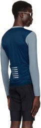 Rapha Blue Lightweight Long Sleeve T-Shirt