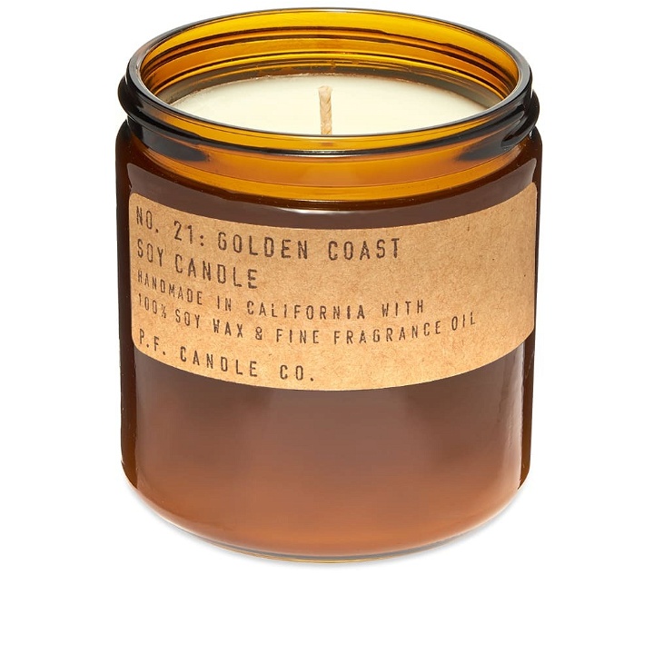 Photo: P.F. Candle Co No.21 Golden Coast Large Soy Candle in 12.5oz