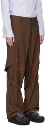 Kiko Kostadinov Brown Nesebur Trousers