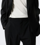 The Row Salma wool straight pants