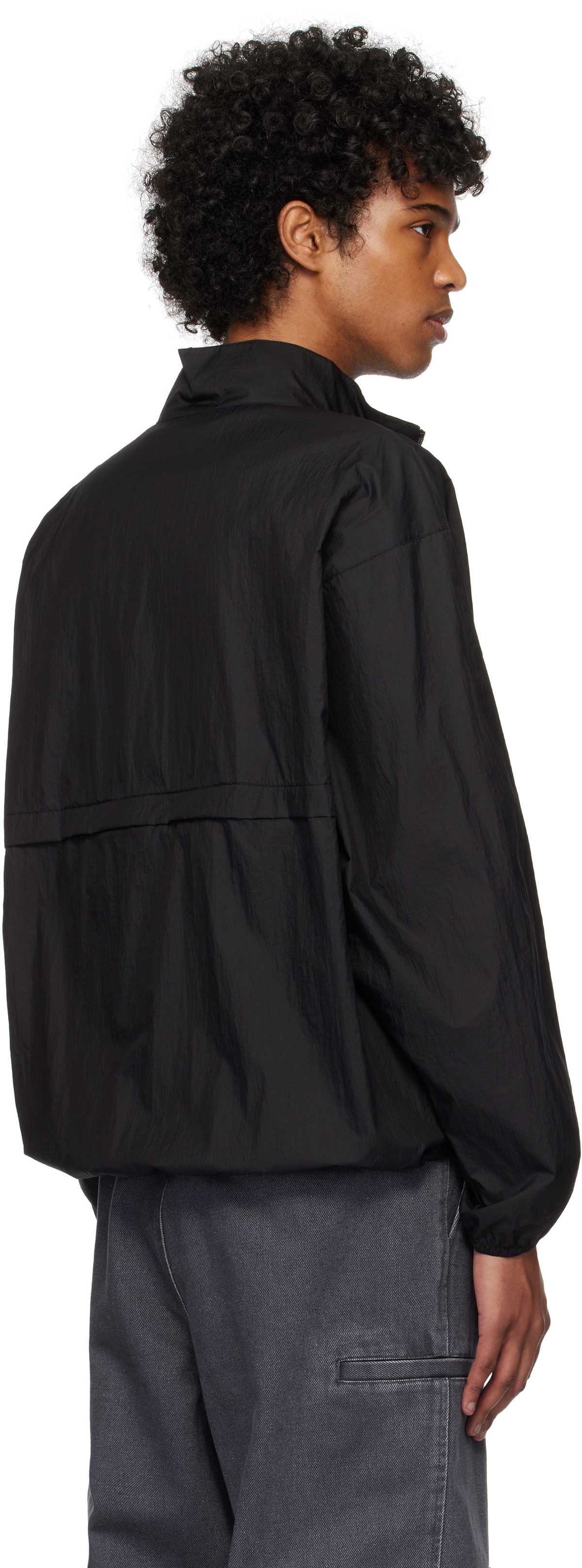 LE17SEPTEMBRE Black Re-Nylon Anorak