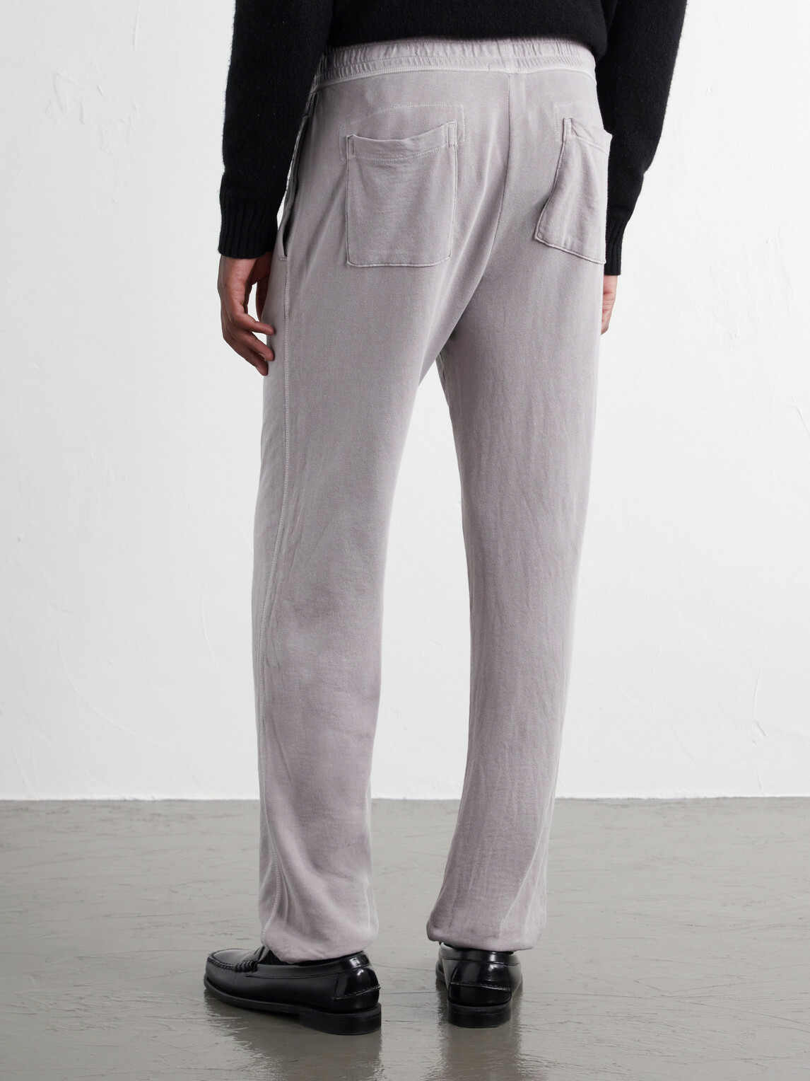 James Perse - Straight-Leg Supima Cotton-Jersey Sweatpants - Gray