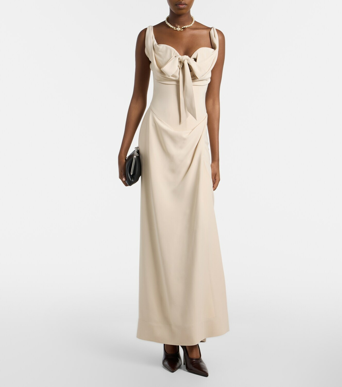 Vivienne Westwood Iwona draped corset dress