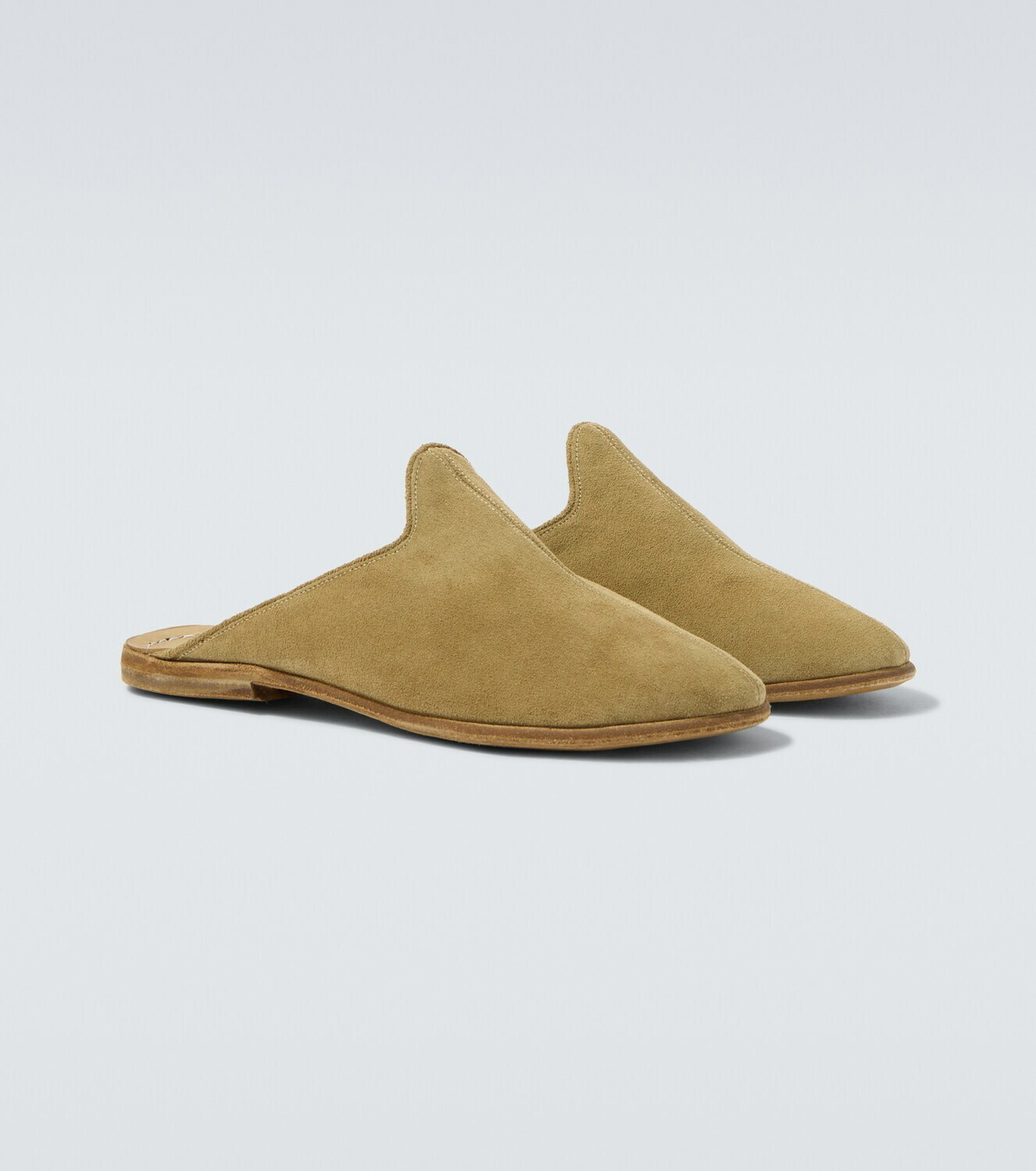 Sabah Baba suede mules