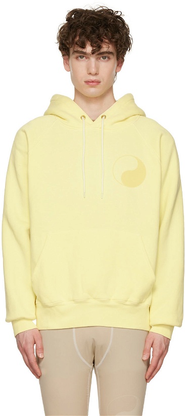 Photo: Our Legacy SSENSE Exclusive Yellow Our Legacy WORKSHOP Yin Yang Hoodie