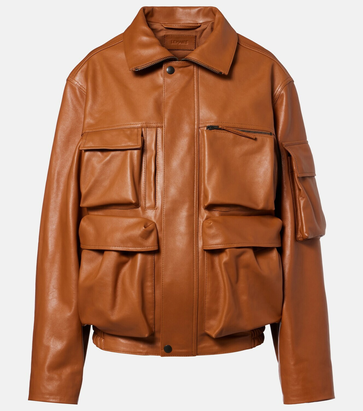 Lemaire Leather blouson jacket