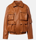 Lemaire Leather blouson jacket