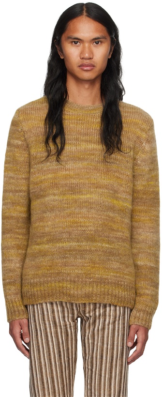 Photo: CMMN SWDN Yellow Dropped Shoulder Sweater