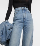 Khaite Albi high-rise straight jeans