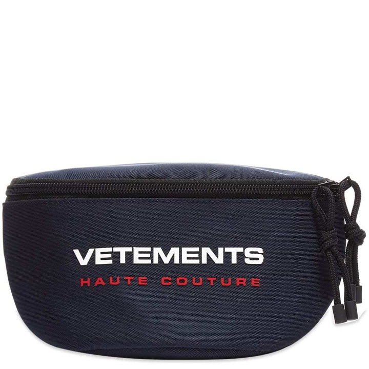 Photo: VETEMENTS Logo Haute Couture Waist Pack