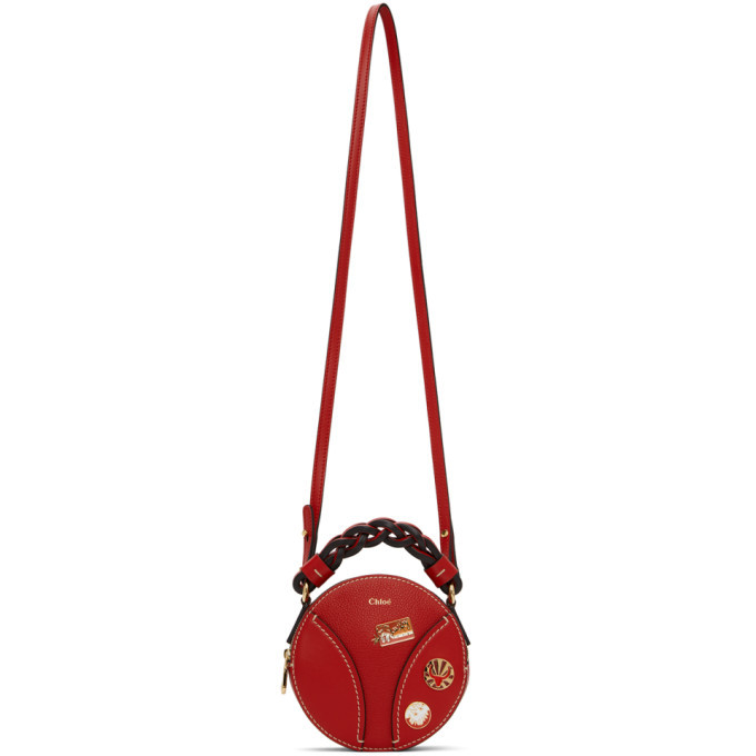 Chloe mini daria online round bag