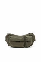 Diesel Multi-Pkts-Multipocket bag in utilitarian shell - Shoulder Bags - Unisex - Green