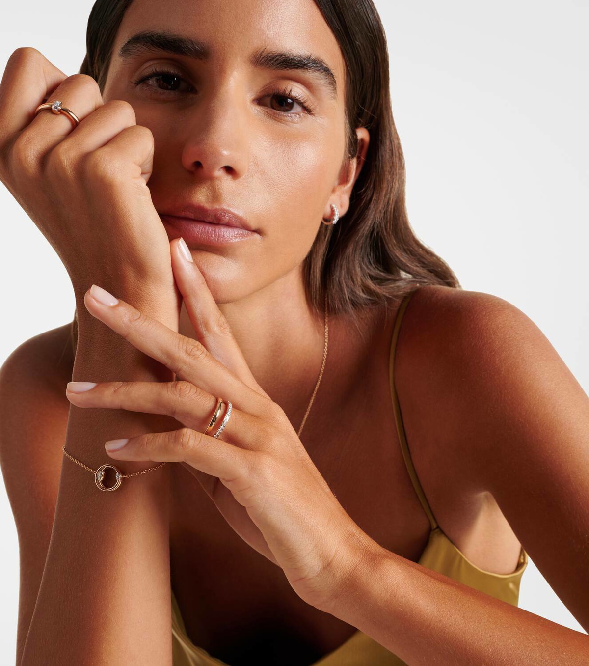 Pomellato Pomellato Together 18kt rose gold ring with diamonds