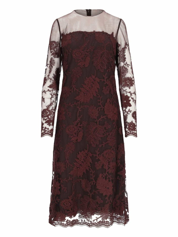 Photo: Ermanno Scervino Lace Midi Dress