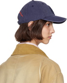JW Anderson Navy Anchor Logo Baseball Cap