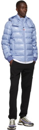 Moncler Blue Down Cuvellier Jacket