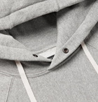 Engineered Garments - Fleece-Back Cotton-Blend Jersey Hoodie - Gray