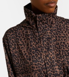 The Upside Ludlow Ace leopard-print track jacket