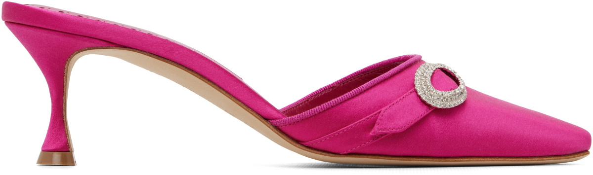 Manolo Blahnik Pink Zutonmu Heels