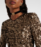 Dolce&Gabbana DG velvet choker