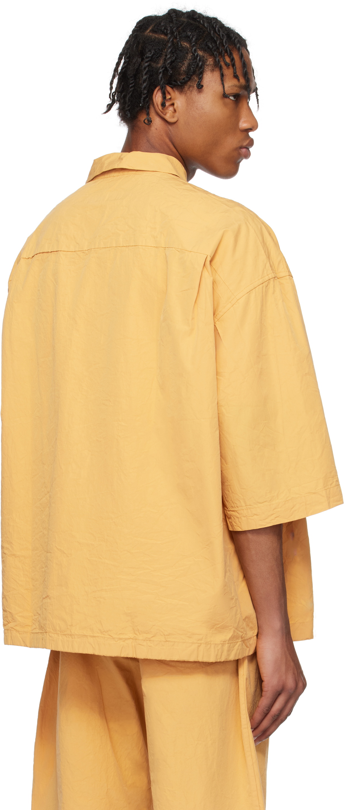CASEY CASEY Beige Mili Volume Shirt