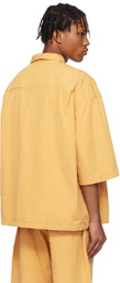 CASEY CASEY Beige Mili Volume Shirt