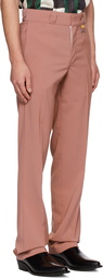 Rhude Pink Four-Pocket Trousers
