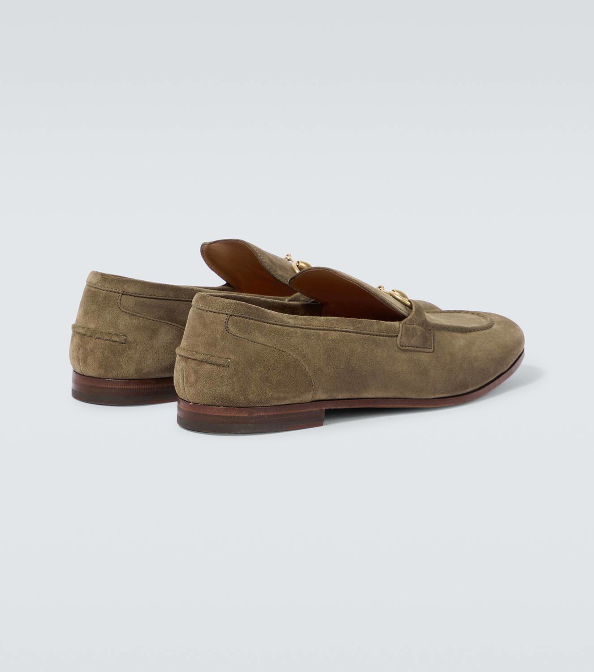 Gucci Gucci Jordaan suede loafers Gucci display picture 3