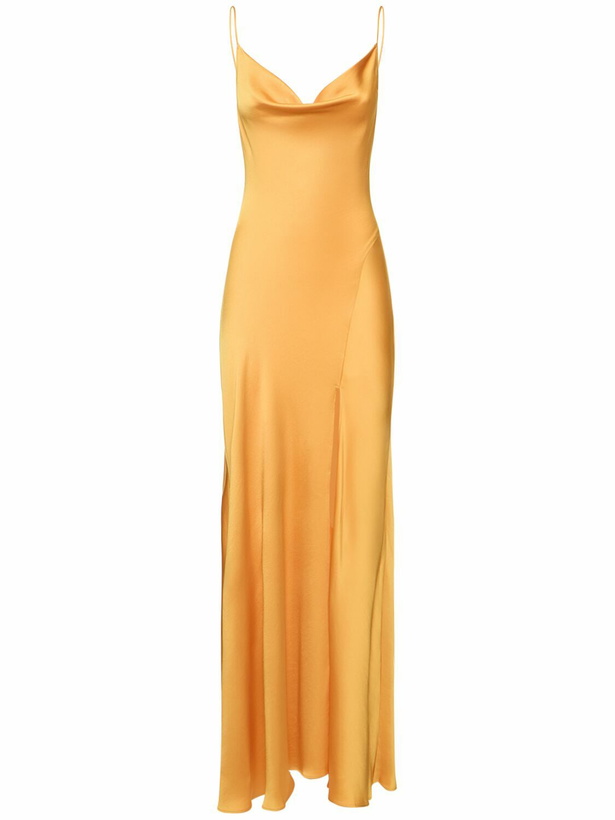 Photo: SIMKHAI - Finely Sleeveless Satin Long Dress