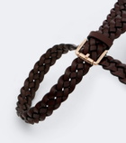 Max Mara Woven leather belt