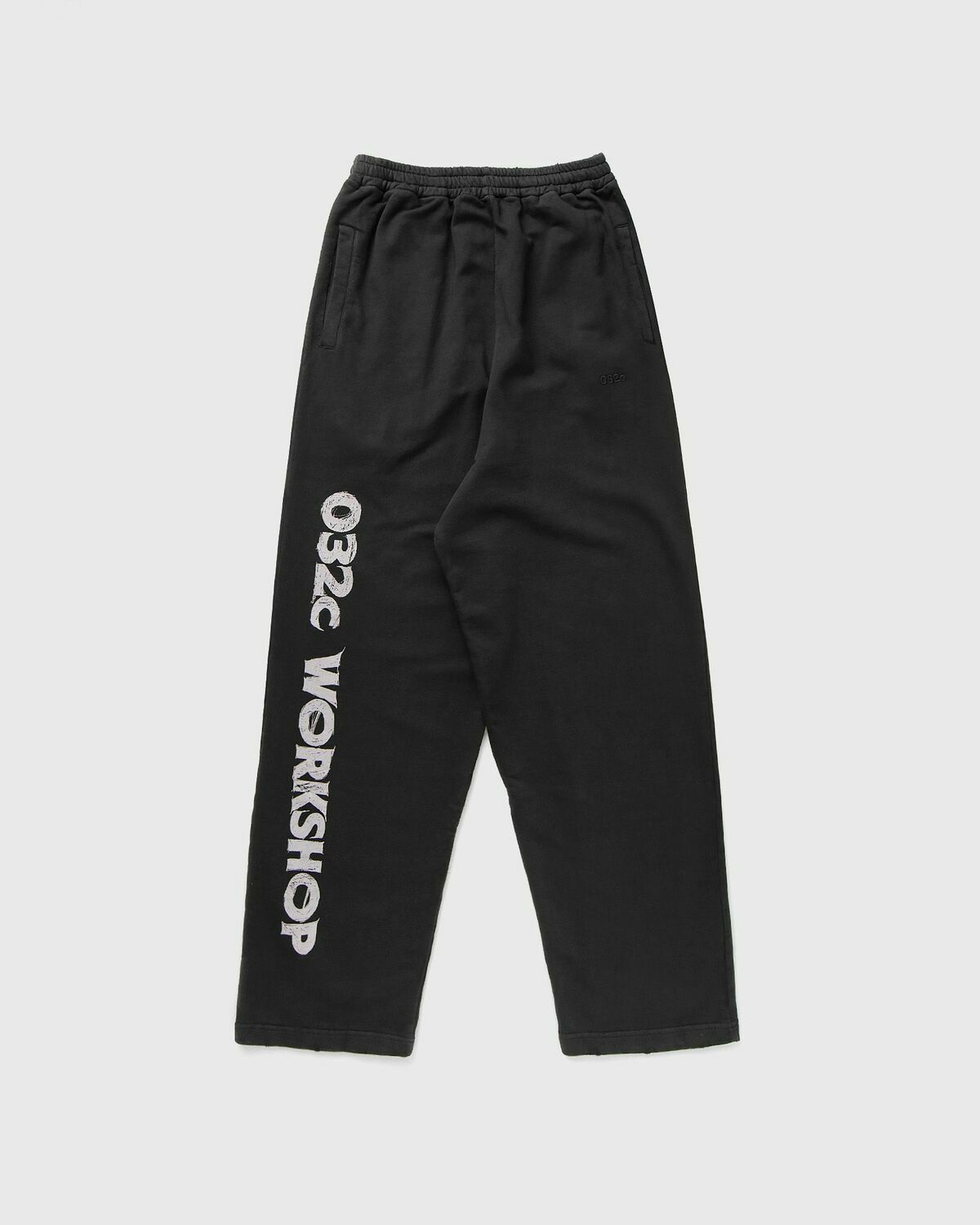 032c OUTLAW OVERSIZED SWEATPANTS Black Men